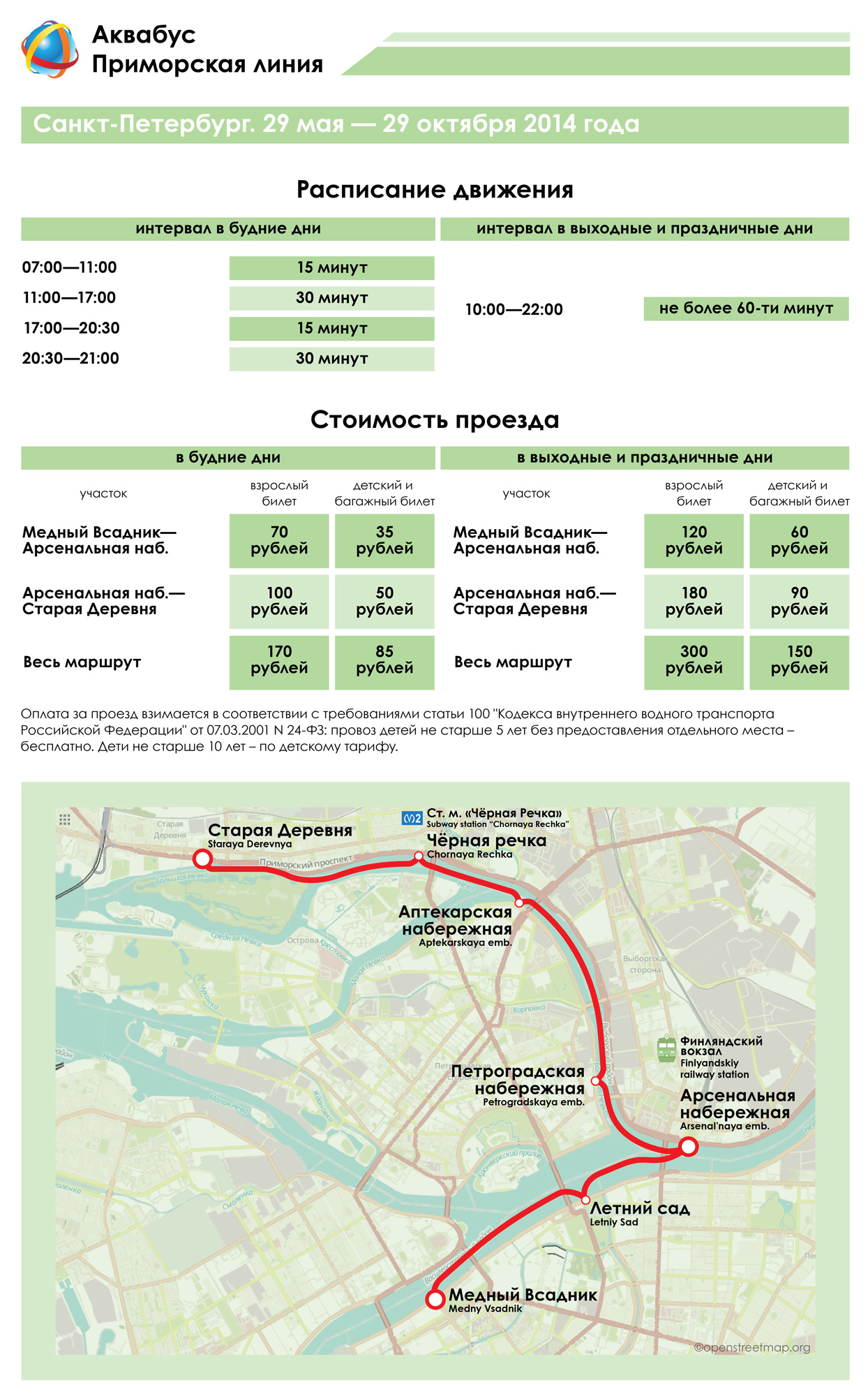 Аквабус 2014
